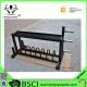 Cast Iron Gym Dumbbell Rack For Bumper And Kettlebell Customized Logo