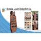 Glossy laminated 4C Cardboard Display Stands For Cosmetics , Advertising Display