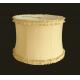Soft Bell Shaped Light Shades TC Fabric Ruffle Trim For Table Light