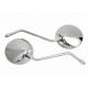 New CG125 Motorcycle Rear View Mirrors With Chrome ABS Electroplating