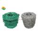 ISO Galvanized Barbed Wire 2 Ply , 4 Point 16 Gauge Concertina Razor Wire