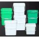 1.2 Kg Square Plastic Bucket Impact Resistant with Handle Included