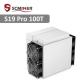 Consumption 3000W Asic S19 Pro Miner 100T High Computing Power