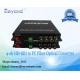 4-ch HD-SDI video to FC singlemode Optical fiber media converter,applicable security monitoring cameras