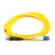 LC To MTRJ Duplex Fiber Jumper , 10m Digital Fiber Optic Cable With PC UPC APC Connectors