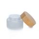 50g Glass Jar With Bamboo Lid 61.3MM