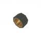 YueHao Brass Pipe Fittings Female Thread Lock Nut With Plastic Sleeve