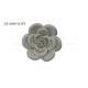 White 8 Inch Faux Swiss Artificial Foam Flowers Wedding Decoration Eco Friendly