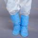 50g SMS 400g PVC Blue Plastic Shoe Covers With Elastics