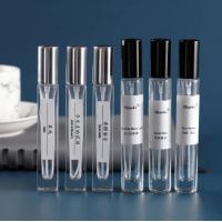 18*106mm Glass Cosmetic Containers 10ml Spray Perfume Bottles TUV Lightweight