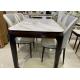 Granite Surface Oak Table And Four Chairs , Oak Dining Table Set For Small Apartment