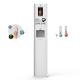 Facial Recognition And Thermal Camera Access Control Entrance Security Door Lock System With 10L Sanitizer Dispenser