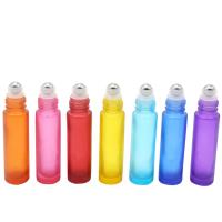 Amber Blue 5ml 8ml 10ml Essential Oil Roller Bottles With Metal Ball