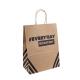 Recyclable Kraft Paper Bag With Twisted Handle Reusable Shopping Paper Bags