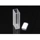 Pharmaceutical Spectrophotometer Glass Cuvette Durable Small Volume