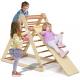 Wholesale Foldable Climbing Triangle Ladder Wooden Fitness Equipment 2 In 1