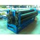 Colour Coated Steel Barrel Type Roof Panel Roll Forming Machine High Speed Low Noise