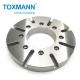 CNC Lathe Processing Parts Alloy Steel Flange Plate Durable Numerical Control Machine CNC Machining Center Accessories