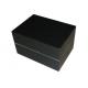MDF glossy black painting wood tea box