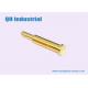 12V 1A Gold Plated 2017 New Product Battery Brass Copper C3604 Stainless Steel Spring Pogo Pin For Power Charger
