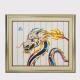 Dragon Chinese Zodiac Artwork , Framed Decorative Paintings For Living Room