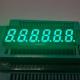 Green Small Size 6 Digit 7 Segment LED Display Common Cathode for Frequency Converter