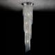 Metal Crystal Large Chandelier Light 110V-250W For Living Room