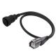Power Gland Connector PA66 Black Electric Diagnostic Marine Cable Automotive Electrical Harness