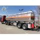 Howo 23000l Aviation Fuel Tank Trailer Oil Tanker Lorry With Pump And Pipe