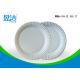 Small Size Bulk Paper Plates , Plain White Paper Plates Without Printing