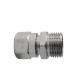SS 304 Material Gas Pipe Fittings Socket Connector double head G1 / 2