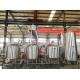 Commercial / Home Beer Brewing Equipment , Beer Production Machine With Stainless Steel Tank