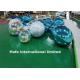 Customized Hanging Mirror Ball Balloons Red / Purple / Pink / Green PVC For Stage Events