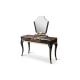 Luxury Wooden Dressing Table Antique Style Makeup Dresser With Mirror