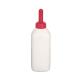 Food Grade Nipple 2L Calf Feeding Bottle White With Regulating Valve 0.15KG Weight