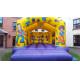 Inflatable Cartoon Disco Theme Adult Bouncy Castle EN14960