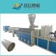 Double Screw PVC Pipe Extruder Machine with Deep Screw Channel Structure and Exhaust