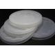 COFFEE TEA WHITE PET LID / COVER, FOR COFFEE CUP, PLASTIC CUP, PET / PS  MATERIAL