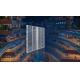 P3.9-7.8 LED Transparent Advertising Screen CE ROHS FCC Certified for Shopping Centers