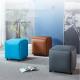 Padded 5 In 1 Cube Stool Seat Sofa Chair Living Room Multifunctional Blue