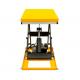 1ton Hydraulic Scissor Lifting Table For Manual Cargo Handling  2.2kw