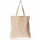 100% Cotton Canvas Grocery Shopping Bags , Durable Plain Cloth Bags