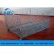 Steel Structure Wire Mesh Cages 4.8 - 6.0mm Guage SGS Certification