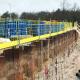 Powder Coated Mesh Fencing L3000mm Double Wire Welded Fence 55X200