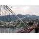 Concrete Deck Steel Truss Suspension Bridge Cable-Stayed Bridge With Rock Anchor For Pedestrians And Vehicle Dual Use