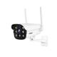 Outdoor Security Al Humanoid Detection WiFi Camera 4MP 128GB Color Night Vision Waterproof CCTV Camera