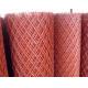 1.0mm Corner Guard Steel Expanded Wire Mesh Red Antirust Paint For Building