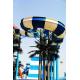 Boomerang Water Slide Customized Raft Slide for Commercial Water Park Equipment