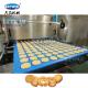 Three Color Two Fillings Depositor 1500kg/H Cookie Making Machine