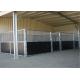 temporary horse stable with roofing 2200mm x 3600mm